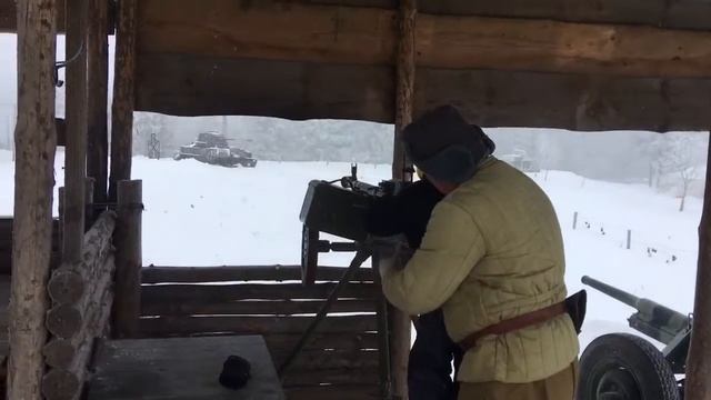 Игорь стреляет из ДШК. 12.01.2019 смотреть онлайн