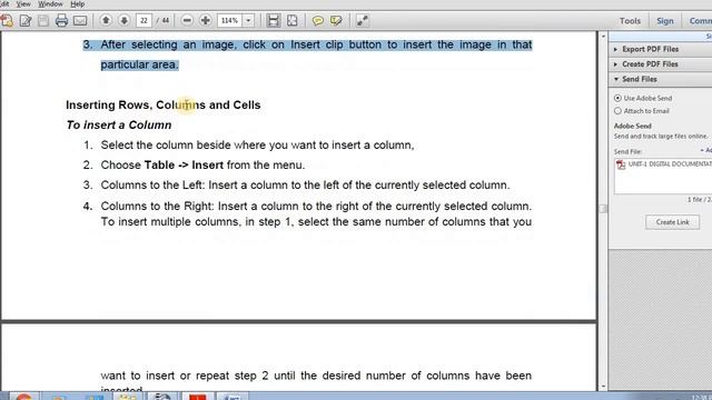 session 4 Working With Tables in Open-Office Writer. смотреть онлайн