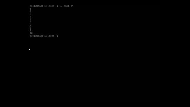 Using 'while' and 'for' loops in a Bash script смотреть онлайн