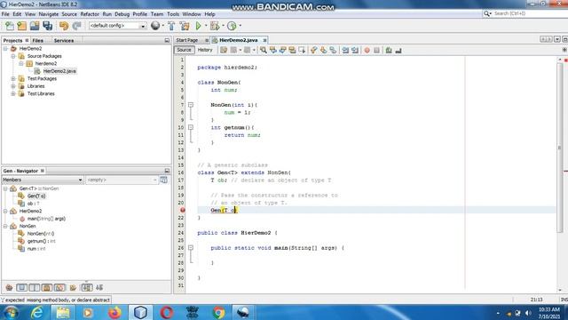 Java the complete Reference Ninth Edition (Chapter 14) Example (12) A Generic Subclass смотреть онлайн