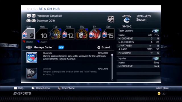 NHL 15 PS3 GM Mode Vancouver Canucks Episode 37 The horror смотреть онлайн