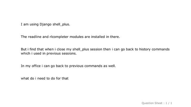 Django : How to enable history in Django shell in python смотреть онлайн