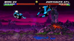 Mortal Kombat Trilogy Cyber Sub Zero Playthrough