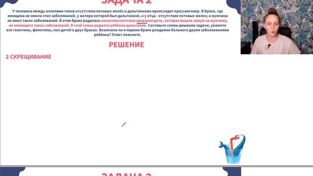 Генетика. Решение задач 28 на ЕГЭ по биологии. смотреть онлайн