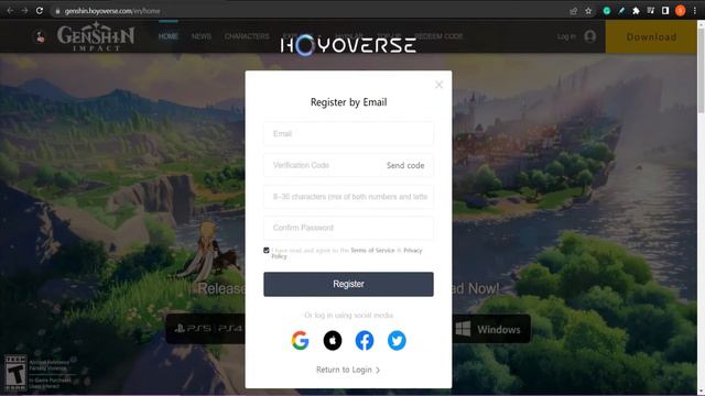 How to Create Genshin Impact Account on PC | Sign Up Genshin Impact Account смотреть онлайн