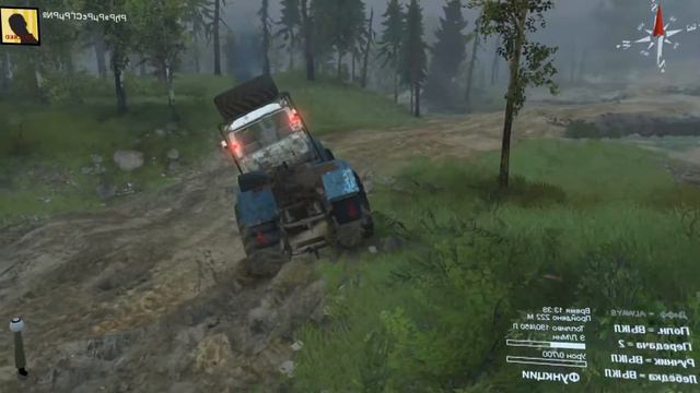 Мод Т-150 для SpinTires (#4) смотреть онлайн