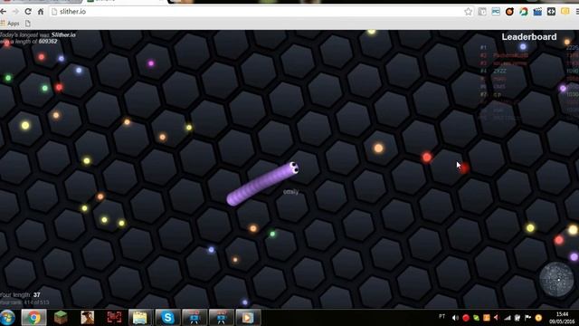 slither io jogo bugado смотреть онлайн