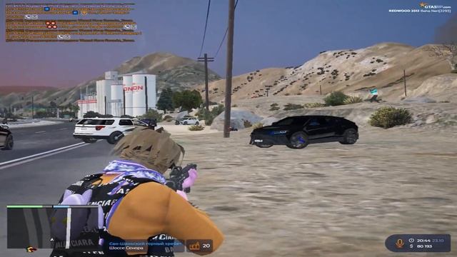 СТАНДАРТНОЕ ДОМИНИРОВАНИЕ на ТРАССЕ GTA 5 RP | REDWOOD смотреть онлайн