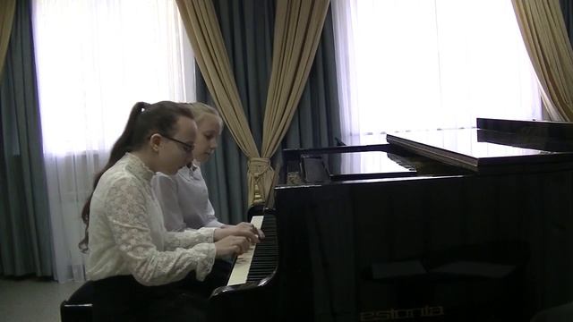 33. Ревенко Диана, Кузьмина Маргарита, г. Волгодонск, Ростовская обл., И. Штраус "Полька" смотреть онлайн