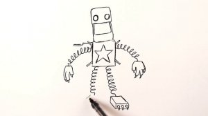 Как нарисовать Бокси Бу из Поппи Плейтайм