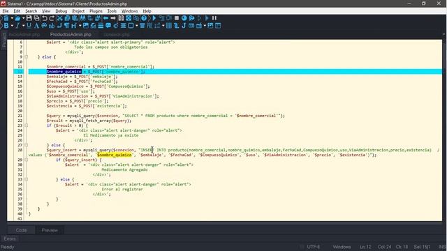 Conexión a la BD + CRUD + Autentificación + Búsqueda de Productos con HTML + PHP + JS смотреть онлайн