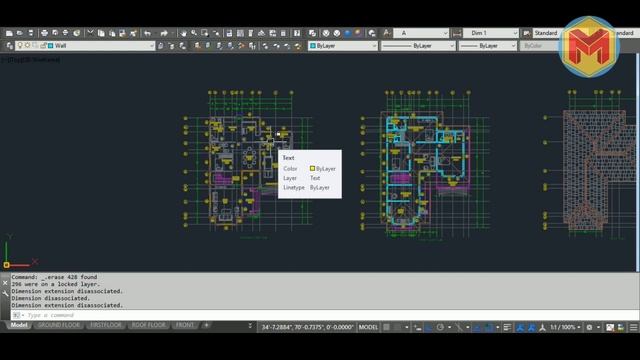 AutoCAD Basic Course - Day 13 (Part-02) смотреть онлайн