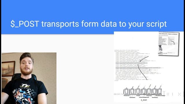 Lesson 6. $–POST is a variable and form data. PHP MySqL for begginers смотреть онлайн