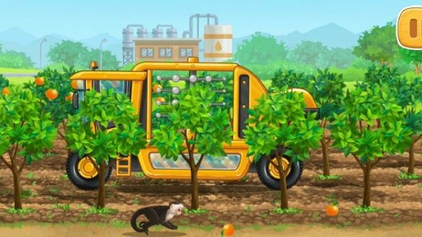 Let's Play Farm land & Harvest Kids Games || Orange Farming Level-5 - By GoKids!