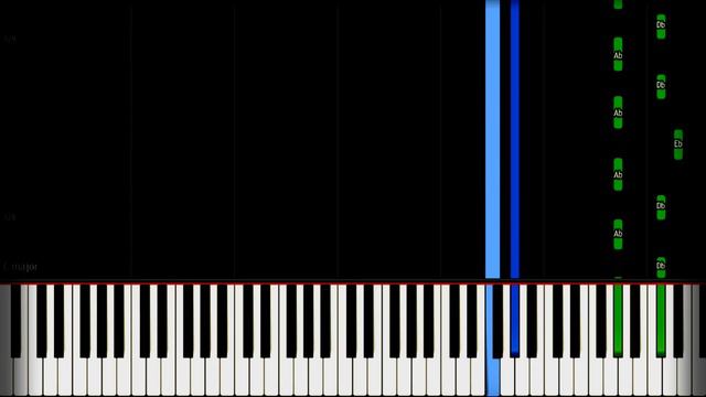 Dark Piano - Dementia | Synthesia Tutorial