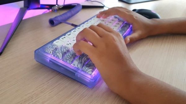 Ardor Gaming Patron тайпинг I Gateron G Pro yellow #keyboard #клавиатура