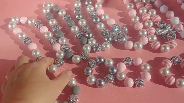 Розовые бусы для девочек смотреть онлайн