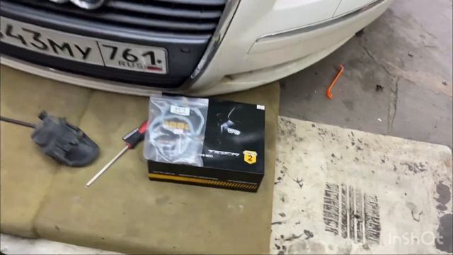 Установка билед линз на Audi A8 D3 адаптив 2005 - любая машина за 8 часов ! 7(928)1112002 #audi смотреть онлайн