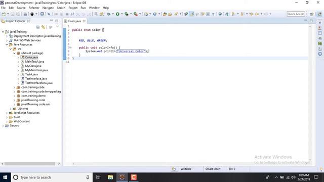 Java Enumeration Lecture смотреть онлайн