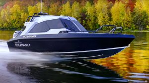 Катер Yava 55 COB - Компактная Волжанка с кабиной. Обзор