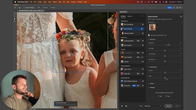 How To Fix Closed Eyes & Expressions In Photoshop FAST смотреть онлайн
