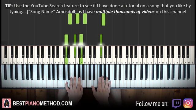 Ali Gatie - What If I Told You That I Love You (Piano Tutorial Lesson) смотреть онлайн