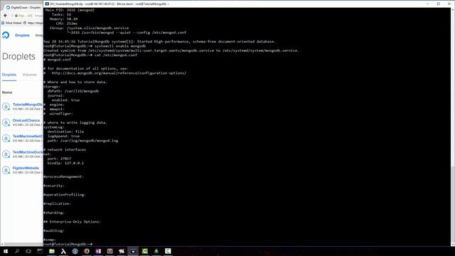 Linux VM - Installing MongoDb and accessing it with Robomongo смотреть онлайн