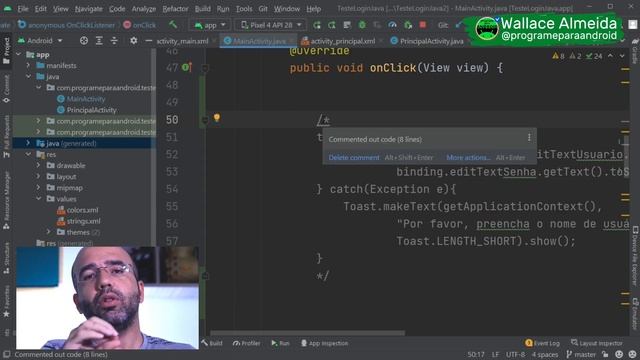 Aprenda a verificar se o EditText está vazio e evite erros no seu aplicativo | Java смотреть онлайн