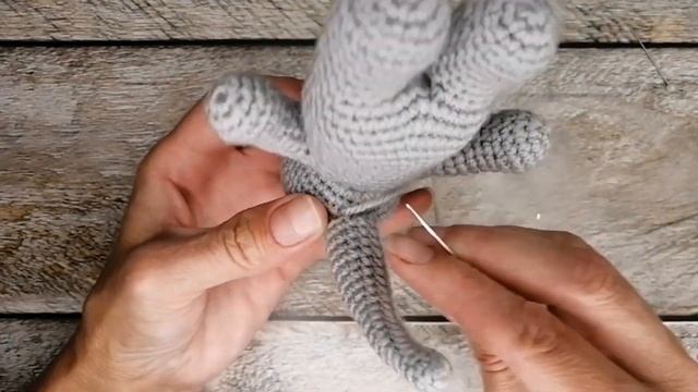 Слоник из серии "зверюшки малыши" МК крючком часть 2 смотреть онлайн