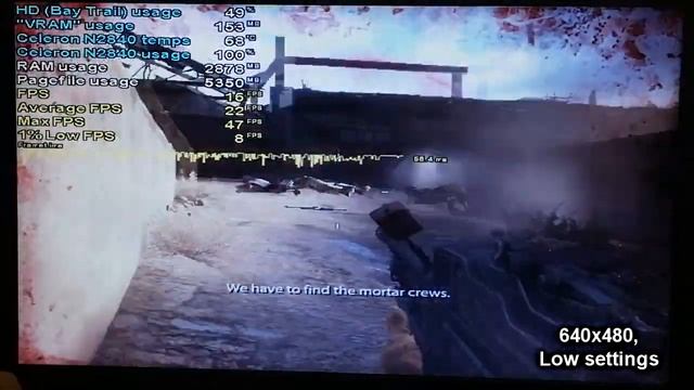 Medal of Honor (2010) on LOW-END LAPTOP || Intel Celeron N2840, Intel HD (Bay Trail), 4 GB RAM смотреть онлайн