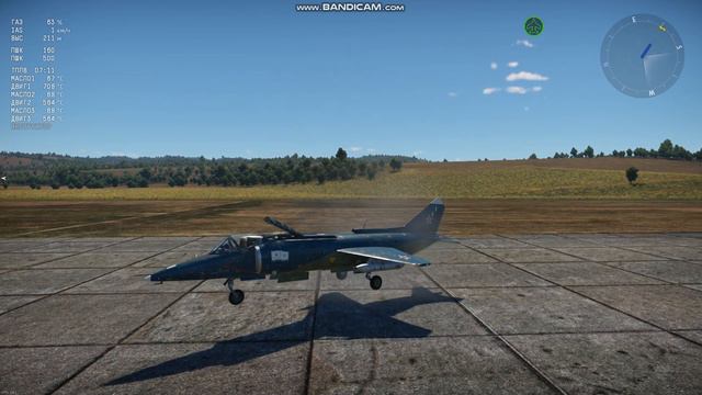 WarThunder Як-38 смотреть онлайн