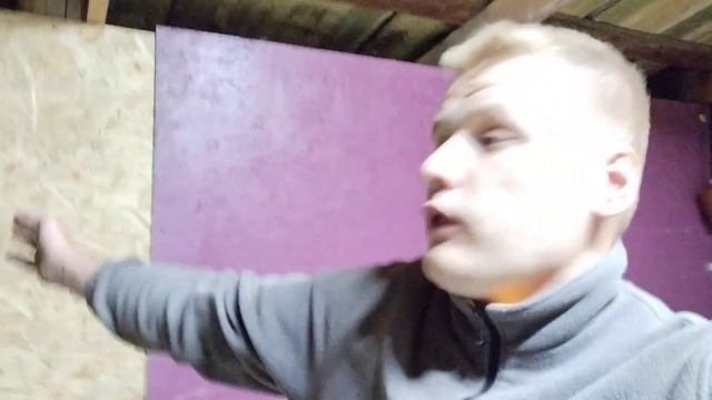 Сделал навес, из говна и палок. БУДЕТ МАСТЕРСКАЯ!!! смотреть онлайн