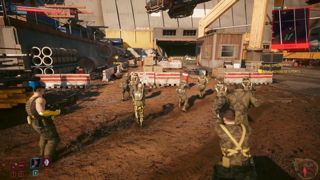 Arasaka soldiers VS Militech soldiers | Cyberpunk 2077 смотреть онлайн