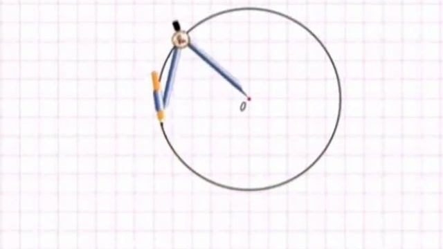 КАК РАЗДЕЛИТЬ ОКРУЖНОСТЬ КРУГ НА 4 РАВНЫЕ ЧАСТИ С ПОМОЩЬЮ ЦИРКУЛЯ И ЛИНЕЙКИ ? ЛЕГКО !