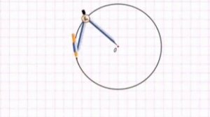 КАК РАЗДЕЛИТЬ ОКРУЖНОСТЬ КРУГ НА 4 РАВНЫЕ ЧАСТИ С ПОМОЩЬЮ ЦИРКУЛЯ И ЛИНЕЙКИ ? ЛЕГКО !