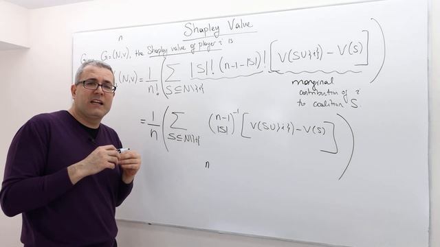 (AGT4E10) [Game Theory] Shapley Value смотреть онлайн