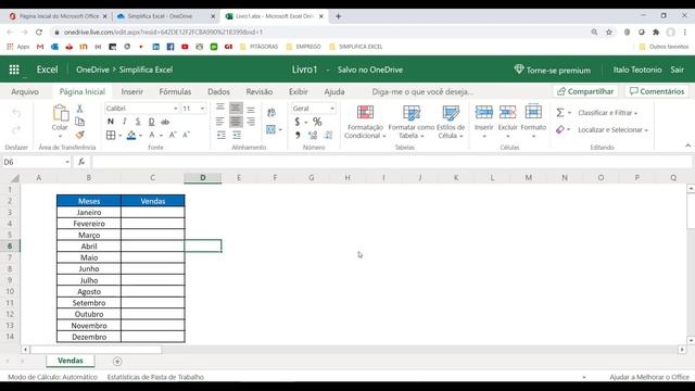 Como Trabalhar Com Planilhas Online no Excel - Passo a Passo смотреть онлайн