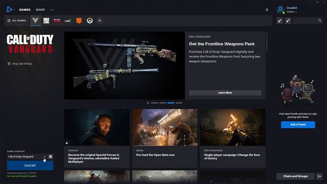Call Of Duty: Vanguard Beta Installation On Pc