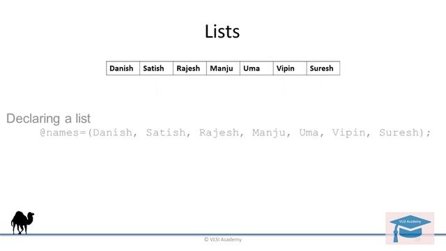 perl lec3 : lists in perl : Part - 1 смотреть онлайн