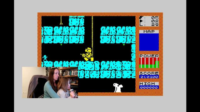 #zxspectrum, #fred, Играем с Эрикой во ФРЕДА . ZX SPECTRUM - FRED