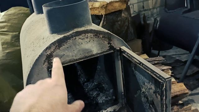 Печь брест 203 VS Буржуйка из газовых баллонов для отопления гаража. Как отопить гараж. смотреть онлайн