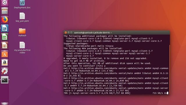 How To Install MySql on Ubuntu 16.04 by terminal смотреть онлайн