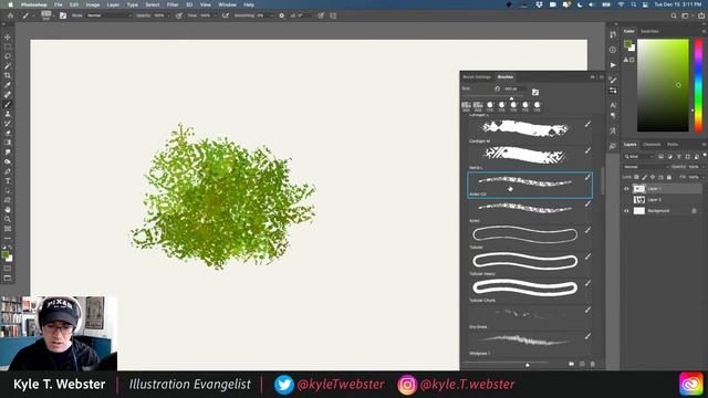 Winter 2020 Brush Update for Photoshop and Fresco смотреть онлайн