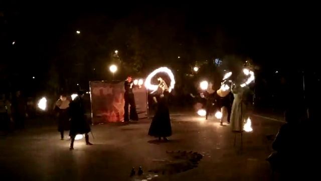 "Огни осени 2016" Театр огня и света "Горыныч" г.Астрахань смотреть онлайн