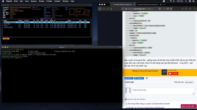 K06 - POD trong Kubernetes, Pod nhiều container, Volume trong POD (phần 2) смотреть онлайн