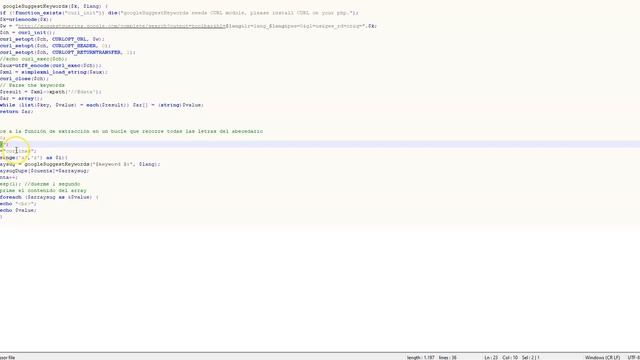 Programa tu propio Generador de Keywords en PHP (incluye descarga) смотреть онлайн
