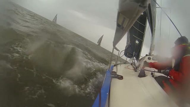 Парусная регата Муху-Вяйн 2017, Пярну ринг, 2-я гонка (старт) с борта яхты "Призрак" RUS331 смотреть онлайн