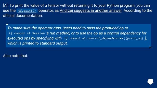 How to print the value of a Tensor object in TensorFlow? смотреть онлайн
