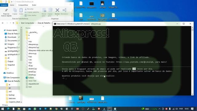 CanalQb - Python - AliExpress - Automatizar Dropshipping - Parte 3 смотреть онлайн