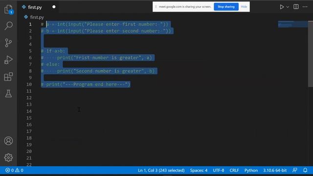 2 ) For Loops in Details python (6/Nov) смотреть онлайн